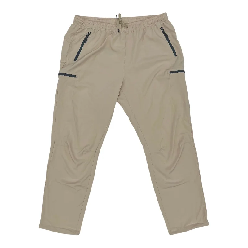 Men's pants for tight frames-Athletic Pants By Clothes Mentor In Tan, Size:2X