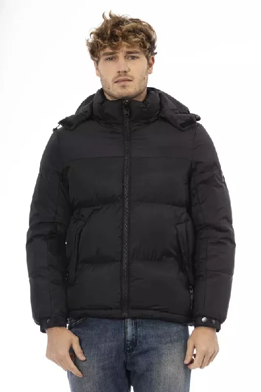 Men's insulated puffer jackets-Marina Yachting Elegant Marina Yachting Hooded Men's Jacket