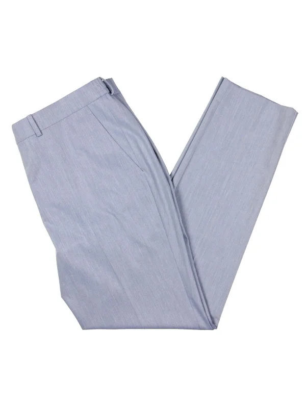 Men's pants with tight fit-Mens Woven Suit Separate Dress Pants