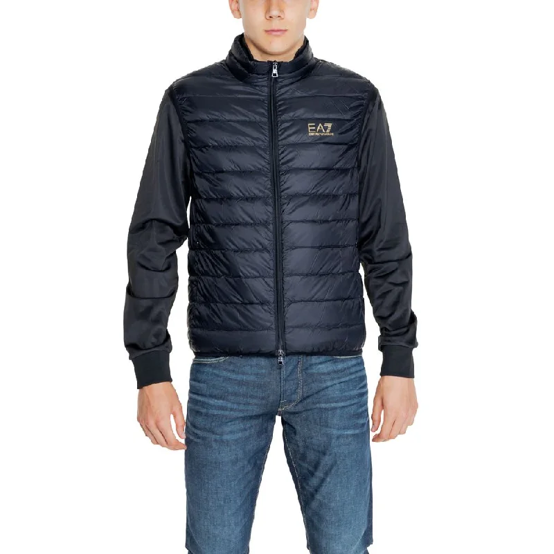 Men's hooded rain jackets-EA7 Emporio Armani multi Polyamide Men's Jacket