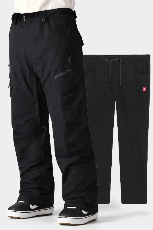 Men's pants jet black-686 Men's SMARTY 3-in-1 Cargo Pant