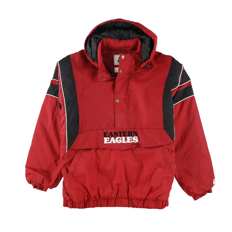 Men's stormproof rain jackets-Starter Mens Eastern Eagles Jacket