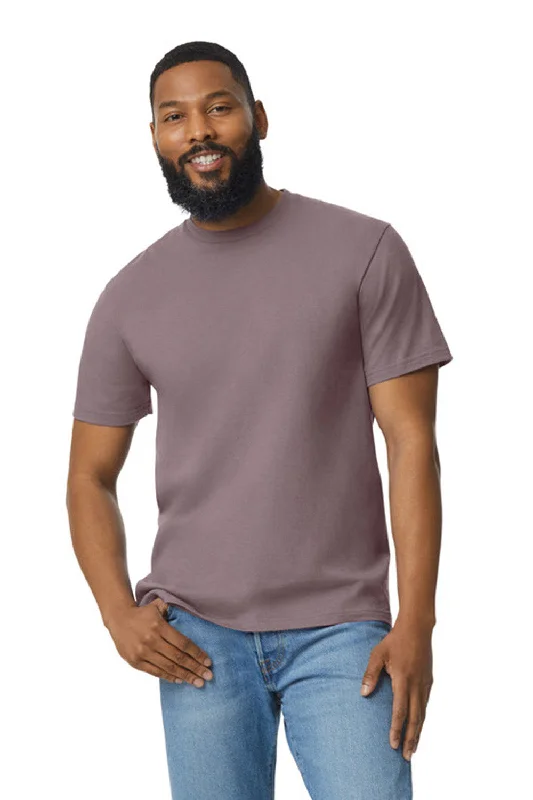 stylish short sleeve shirts for travel and leisure -Gildan Mens Softstyle Short Sleeve Crewneck T-Shirt - Paragon