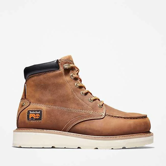 Men's pants for brunches-Men's Gridworks 6" Waterproof Work Boot