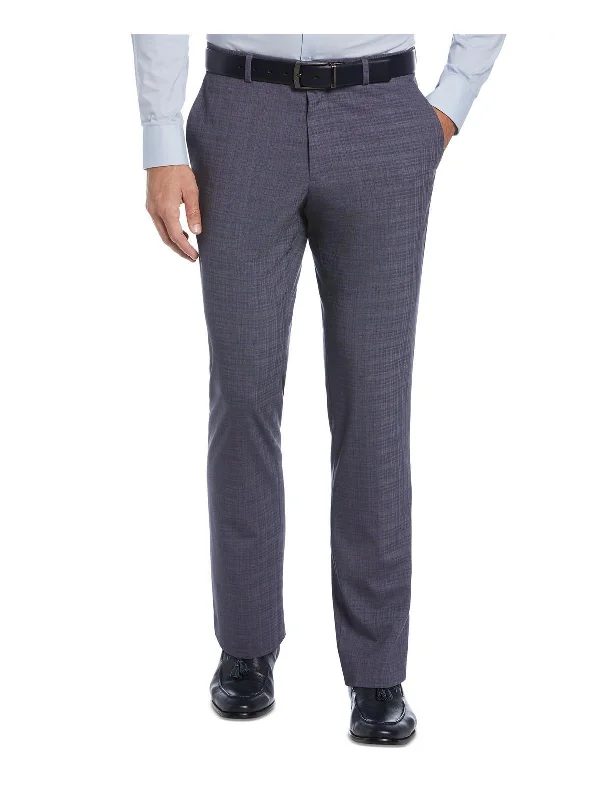 Men's pants for buses-Mens Formal Slim Dress Pants