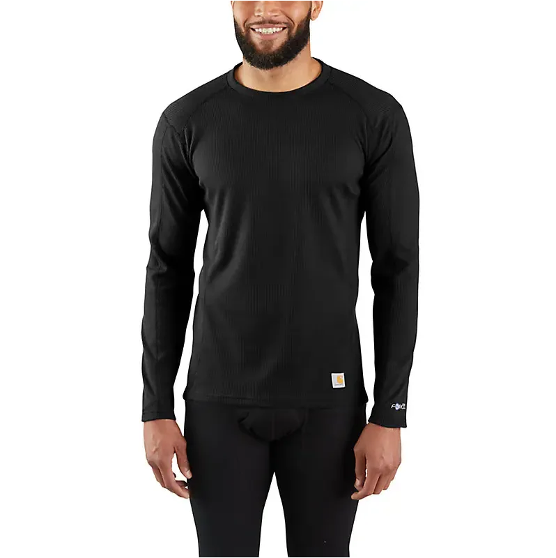 Men's pants with soft comfort-Men's Base Layer Thermal Shirt - Carhartt Force® - Midweight