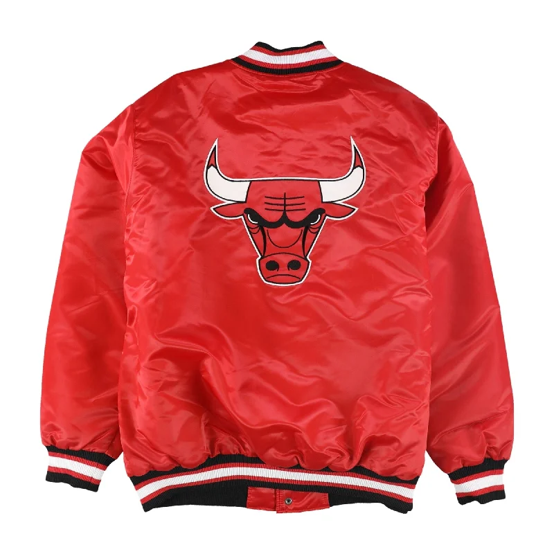 Men's sturdy rain jackets-Starter Mens Chicago Bulls Jacket