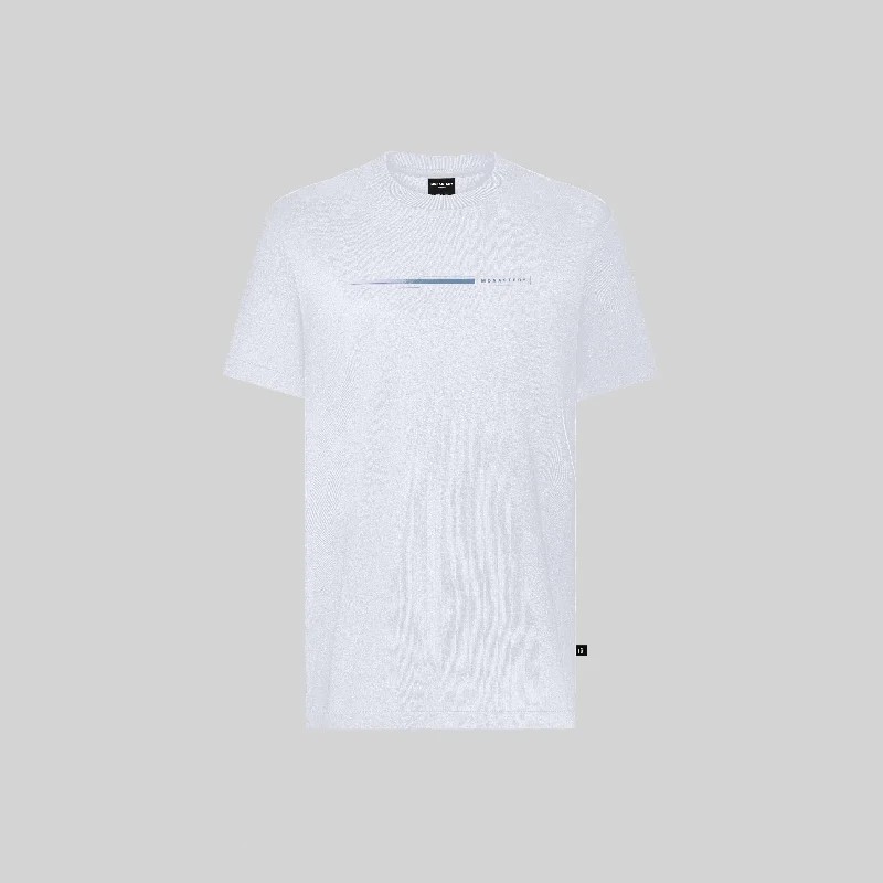 trendy short sleeve shirts for gym wear -AYRTON T-SHIRT WHITE