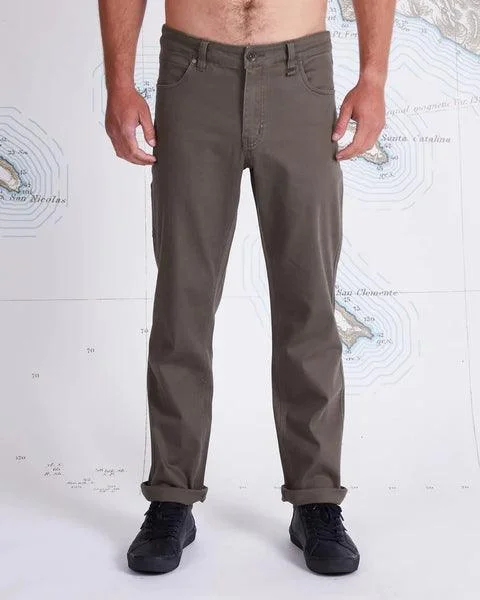 Men's pants with vent pockets-Men's Framework Pant, Olive