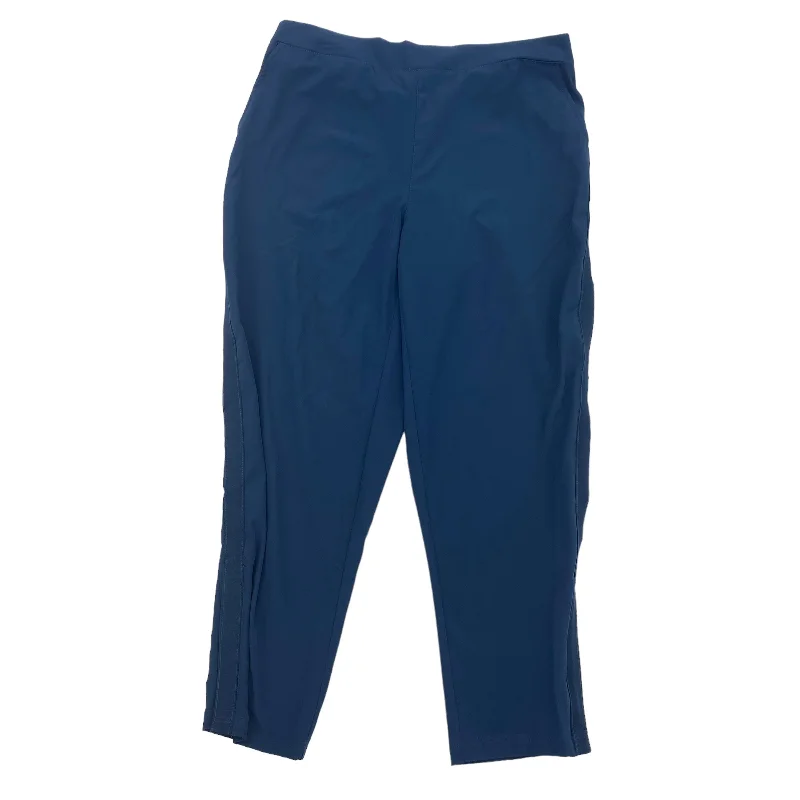 Men's pants with fine comfort-BLUE ATHLETIC PANTS by CLOTHES MENTOR Size:1X