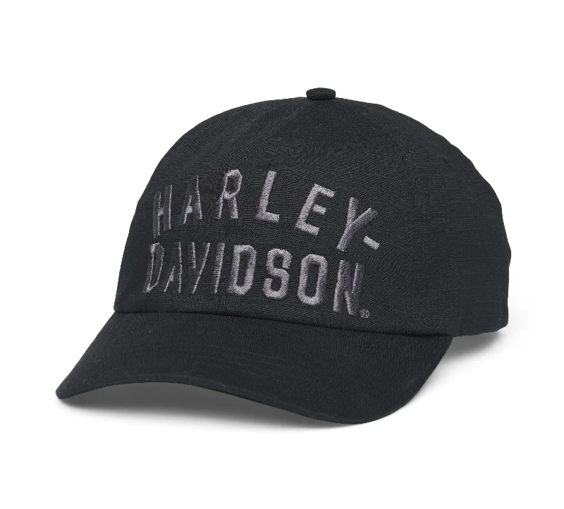 cool and stylish short sleeve shirts with bold prints -Harley-Davidson Men's Staple Dad Cap - Black - 97672-22VM