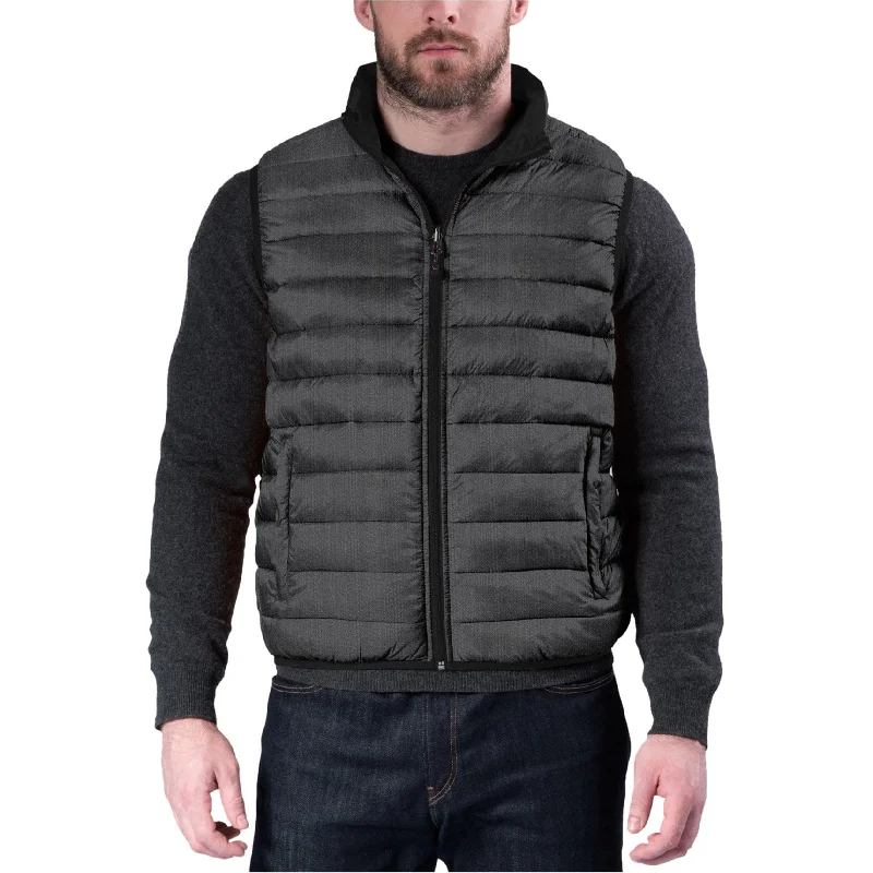 Men's windproof rain jackets-Hawke & Co. Mens Packable Quilted Vest