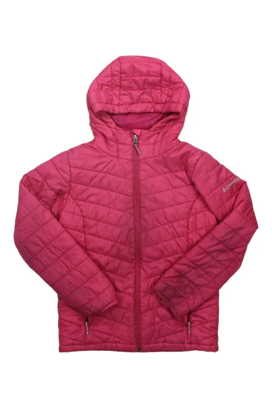 Men's sporty bomber jackets-Columbia Girls Powder Lite Jacket