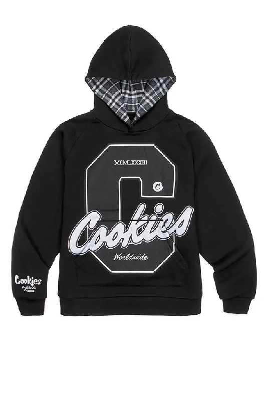 Men’s premium black hoodie-Cookies Cultivators Fleece Pullover Hoodie