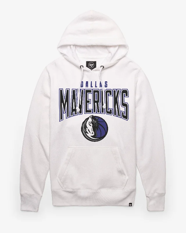 Hoodie for casual runs men-DALLAS MAVERICKS TEAM ELEMENTS ARCH '47 HEADLINE HOOD