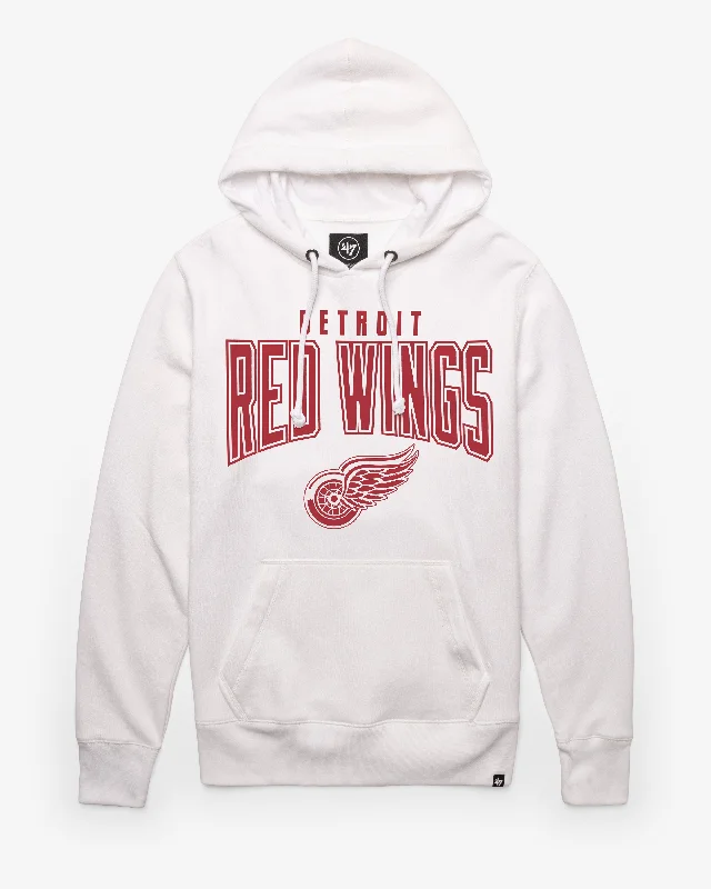 Men’s durable navy hoodie-DETROIT RED WINGS TEAM ELEMENTS ARCH '47 HEADLINE HOOD