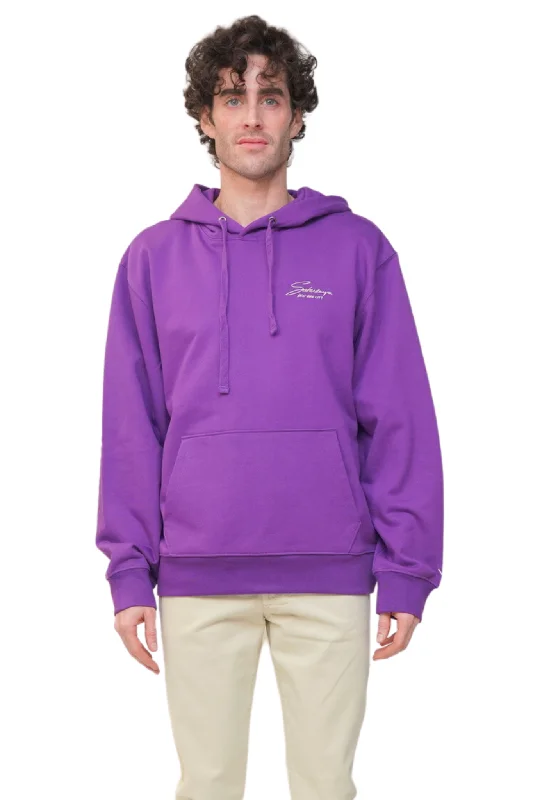 Hoodie with graphic cuffs men-Ditch Signature Hoodie