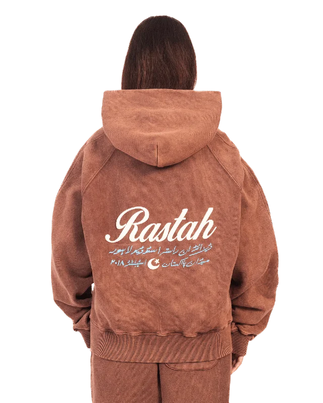 Men’s durable white hoodie-TERRACOTTA MADE IN PAK HOODIE (V4)