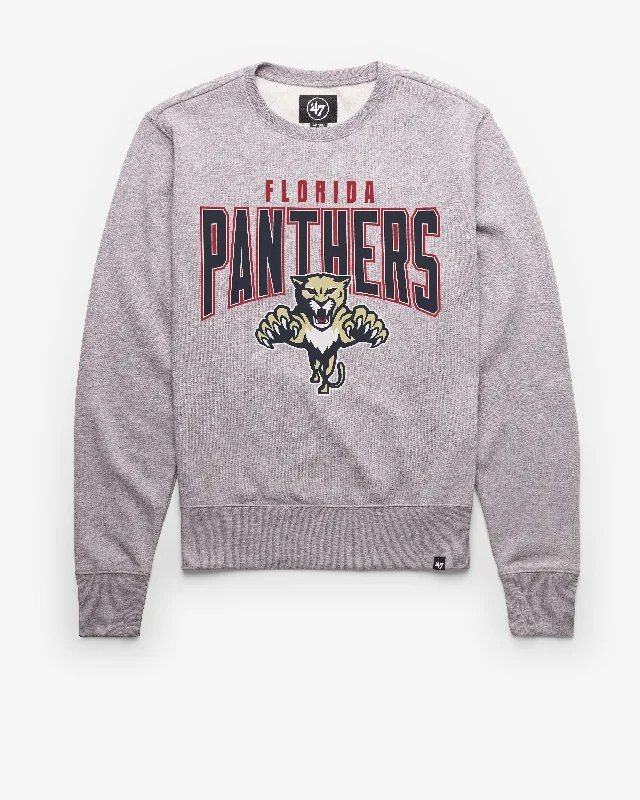 Men’s lightweight fleece pullover-FLORIDA PANTHERS TEAM ELEMENTS ARCH '47 HEADLINE CREW