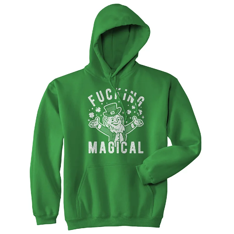 Men’s durable gym hoodie-Fucking Magical Hoodie