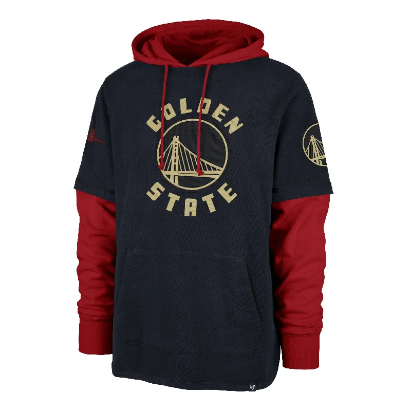 Hoodie for outdoor strolls men-GOLDEN STATE WARRIORS CITY EDITION TRIFECTA '47 SHORTSTOP HOOD