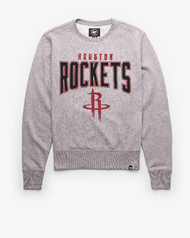 Hoodie with retro logo men-HOUSTON ROCKETS TEAM ELEMENTS ARCH '47 HEADLINE CREW