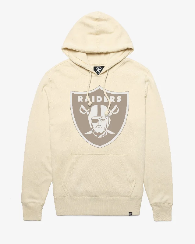 Men’s premium navy hoodie-LAS VEGAS RAIDERS IMPRINT '47 HEADLINE HOOD