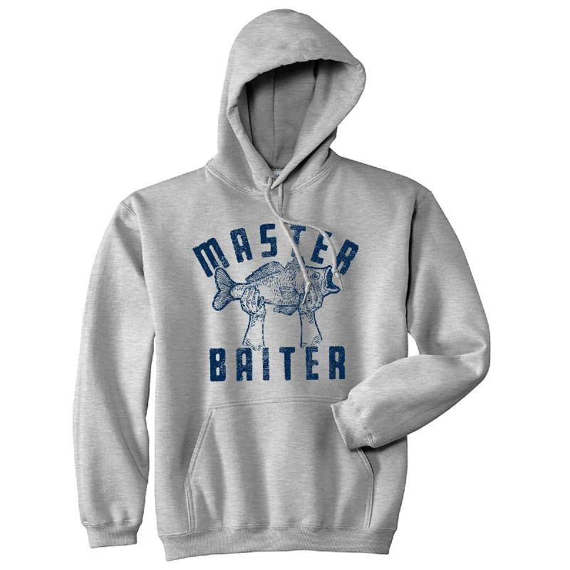 Men’s casual navy hoodie-Master Baiter Hoodie