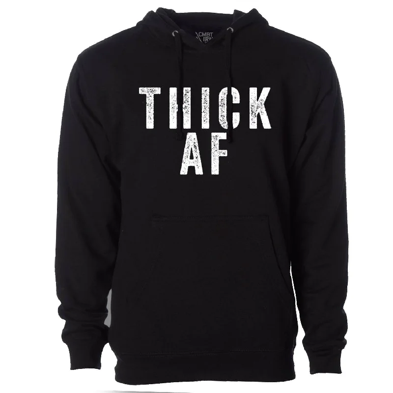 Hoodie for outdoor lounging men-THICK AF MEN'S MIDWEIGHT FLEECE LINED HOODIE