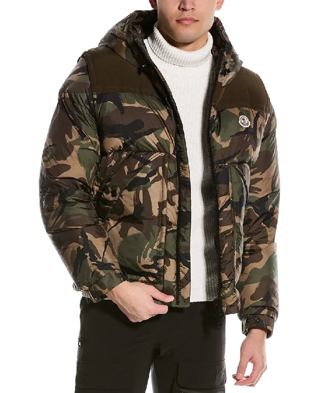 Men's cozy quilted jackets-Moncler Meakan Down Jacket