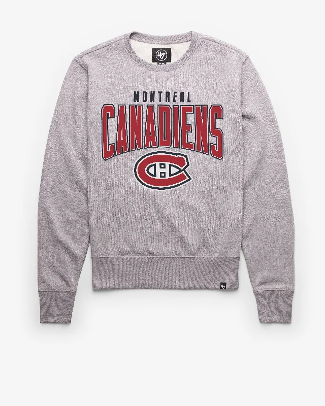 Men’s lightweight urban pullover-MONTREAL CANADIENS TEAM ELEMENTS ARCH '47 HEADLINE CREW