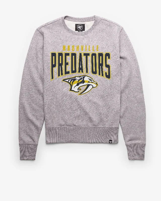 Hoodie with bold sleeves men-NASHVILLE PREDATORS TEAM ELEMENTS ARCH '47 HEADLINE CREW