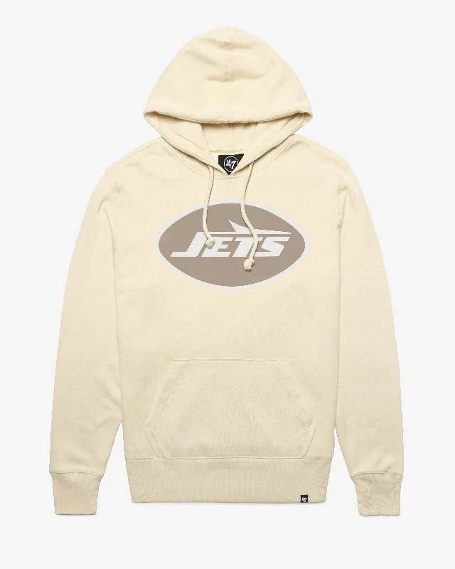 Men’s slim gym hoodie-NEW YORK JETS IMPRINT '47 HEADLINE HOOD