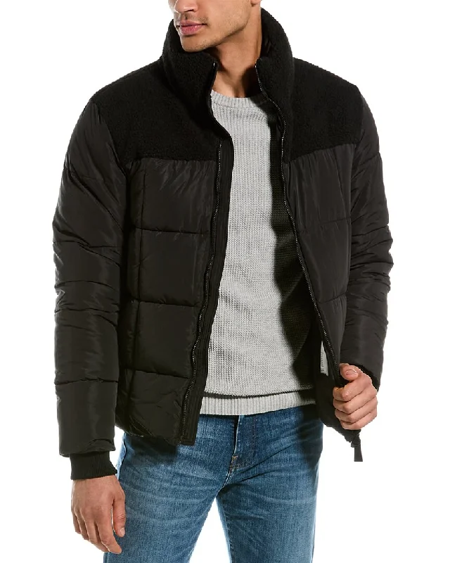 Men's rugged parka jackets-NOIZE Barry Puffer Jacket