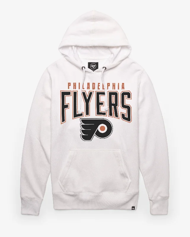 Hoodie with graphic hood men-PHILADELPHIA FLYERS TEAM ELEMENTS ARCH '47 HEADLINE HOOD