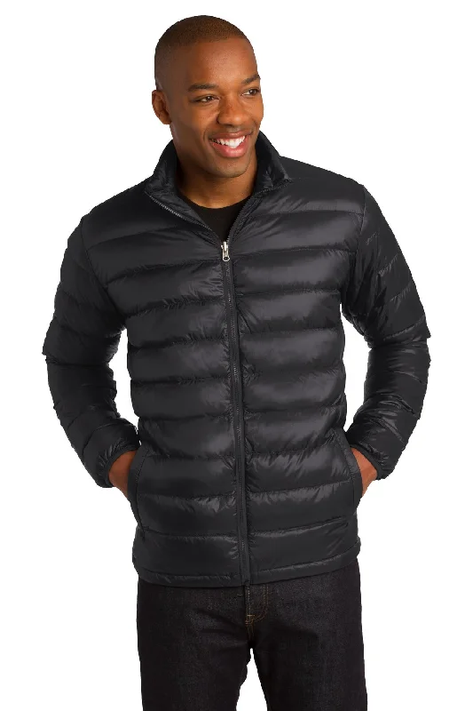 Men's lightweight quilted jackets-Port Authority Men's Down Jacket. J323