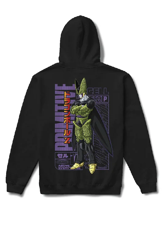 Men’s stylish grey hoodie-Primitive x Dragon Ball Z Perfect Form Pullover Hoodie