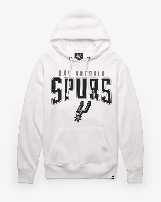 Hoodie with contrast hem men-SAN ANTONIO SPURS TEAM ELEMENTS ARCH '47 HEADLINE HOOD