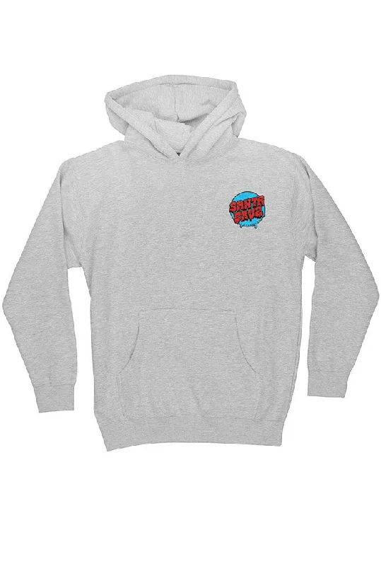 Men’s cozy sport hoodie-Santa Cruz Screaming Hand Youth Pullover Hoodie