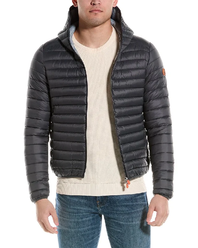 Men's voluminous puffer jackets-Save The Duck Donald Jacket