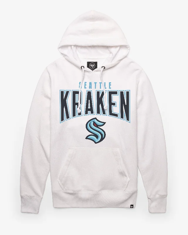 Men’s cozy black hoodie-SEATTLE KRAKEN TEAM ELEMENTS ARCH '47 HEADLINE HOOD