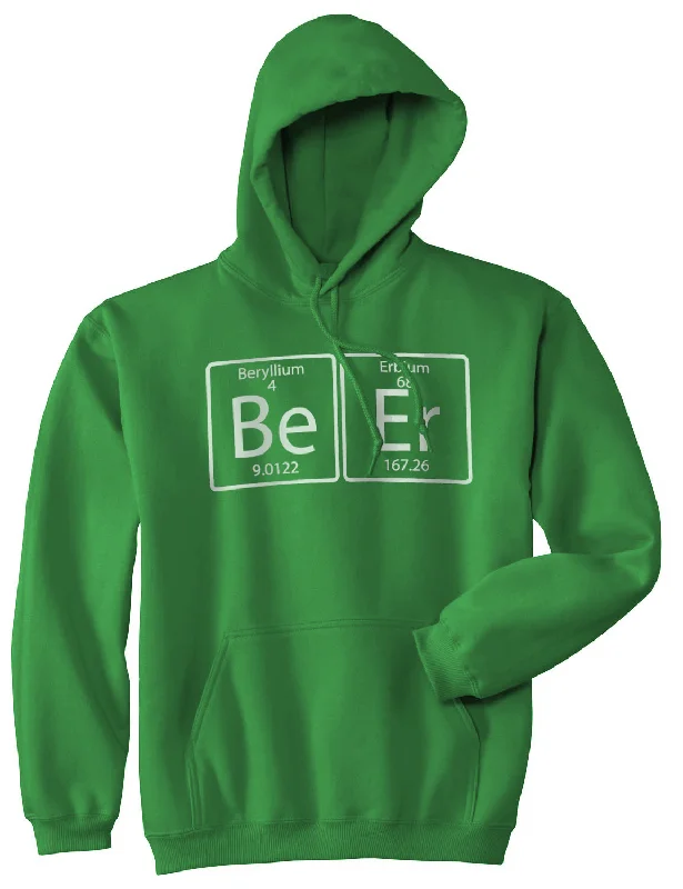 Men’s trendy sport hoodie-Element of Beer Hoodie