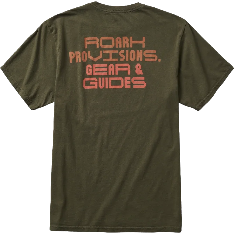 comfortable short sleeve shirts with modern designs -Men's Gear and Guides Tee