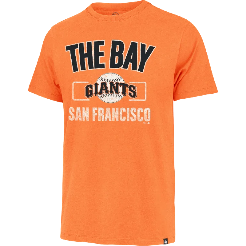 stylish short sleeve t-shirts with unique logos -Men's Giants Cityside Franklin Tee