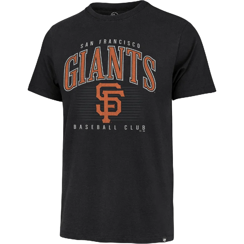 versatile and stylish short sleeve shirts for active men -Men's Giants Double Header Franklin Tee