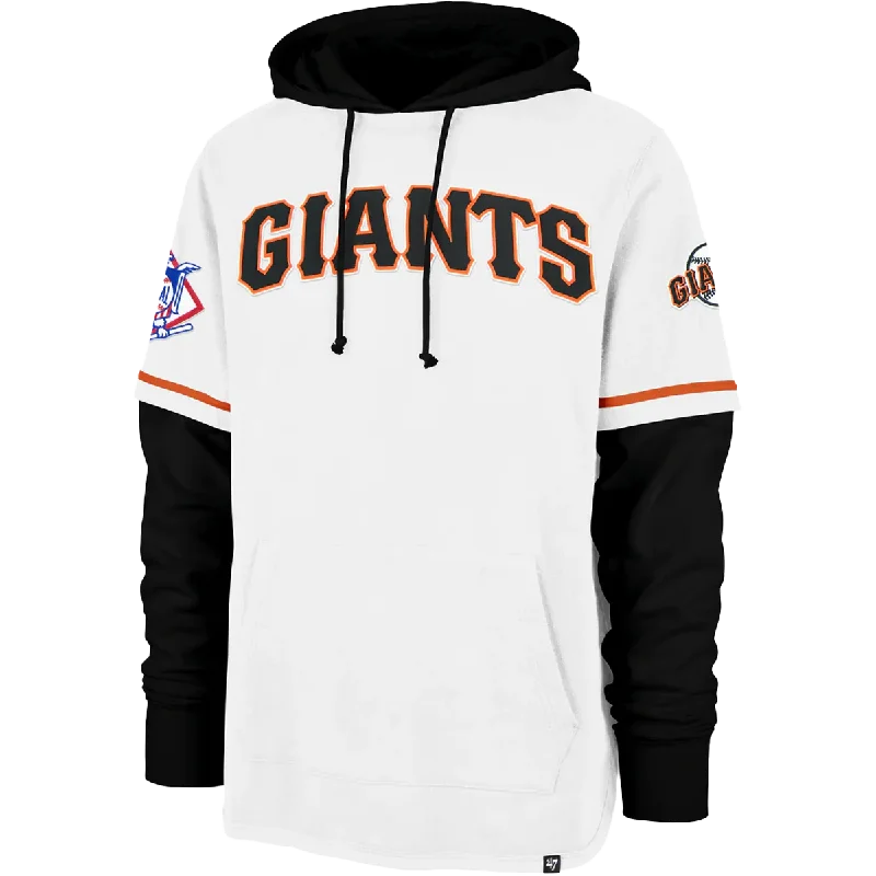 men’s classic short sleeve shirts for casual settings -Men's Giants Trifecta 47 Shortstop Pullover