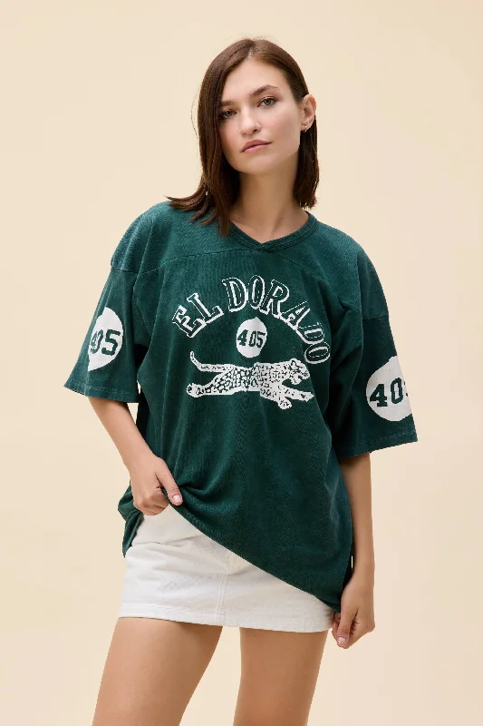 stylish and breathable summer short sleeve shirts -405 El Dorado Oversized Jersey Tee