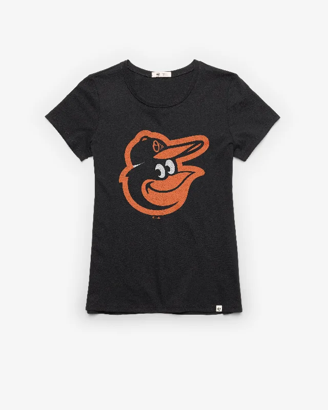 versatile and comfortable short sleeve t-shirts for men -BALTIMORE ORIOLES PREMIER '47 FRANKIE TEE WOMENS