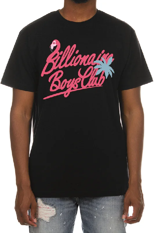 men’s stylish short sleeve shirts for laid-back days -Billionaire Boys Club BB Flamillionaire SS Tee