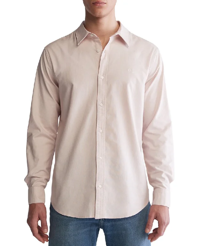 Men's foam shirts-Calvin Klein Classic Oxford Shirt